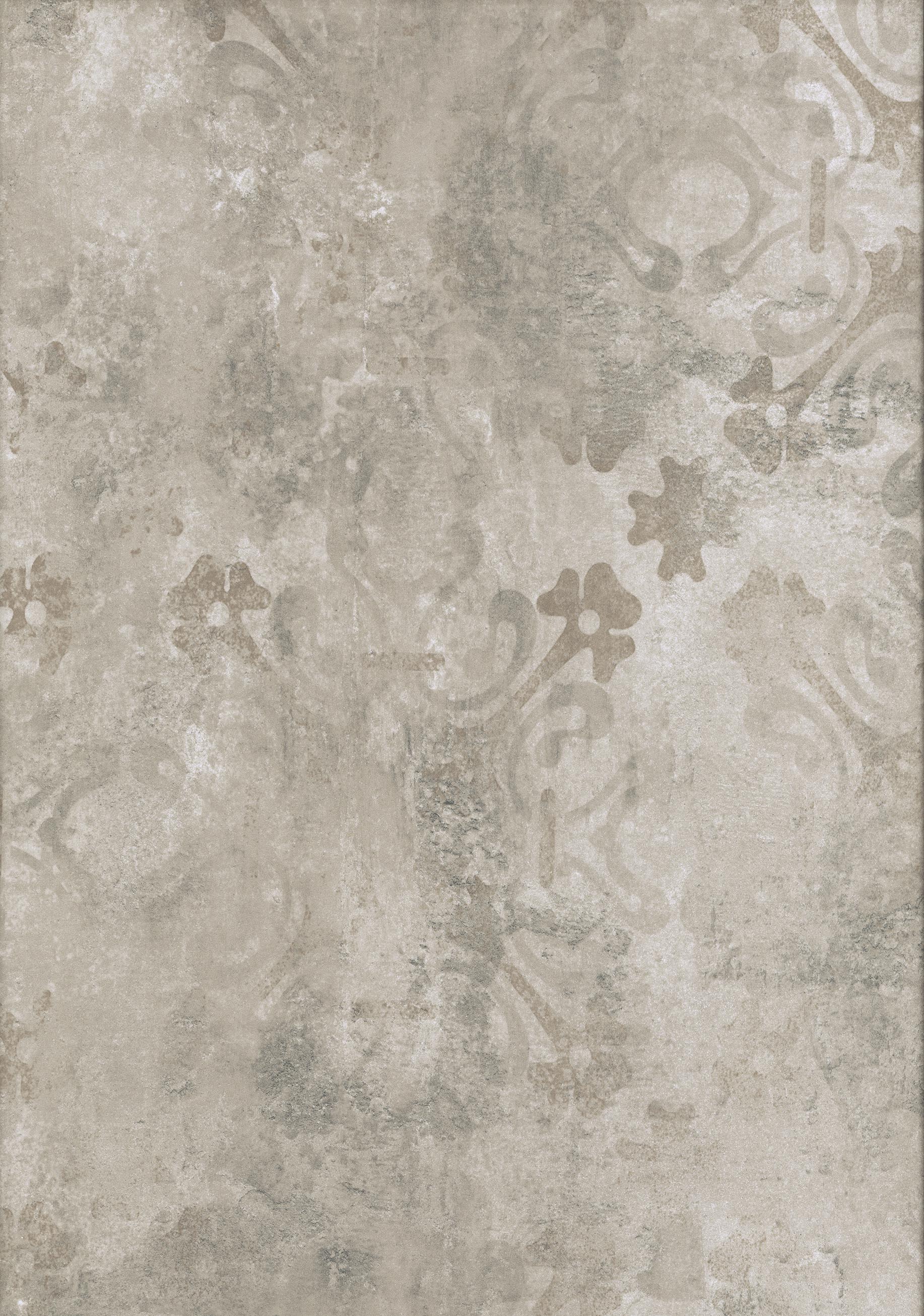 D4451 VL  Arabeske Grau 灰色蔓藤花纹